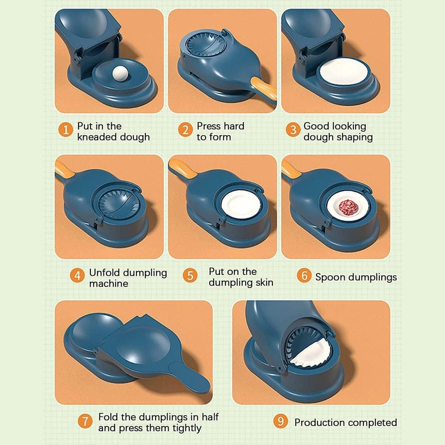 4 in 1 Puri Kachori & Gujiya & Momo-Modak Maker